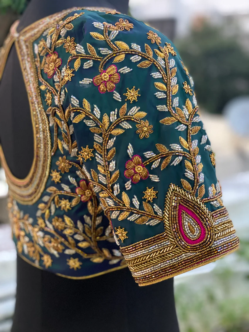 Intricate Handwork Aari Blouse